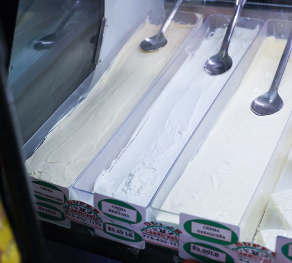 Cream mexicana, crema centroamerica and crema oaxaquena